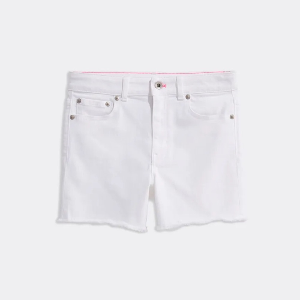 Vineyard Vines Girl’s Denim Cut - Off Shorts